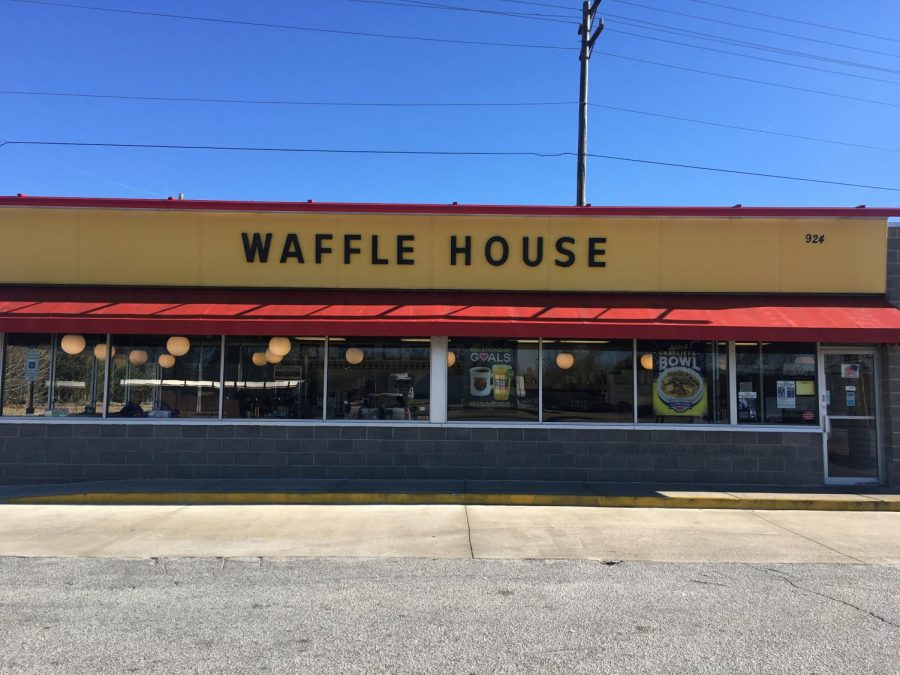 Waffle house is a waffle home