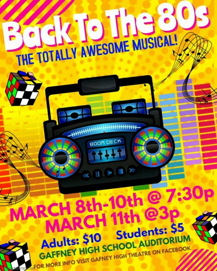 Gaffney High School Theater is going Back to the 80s!
