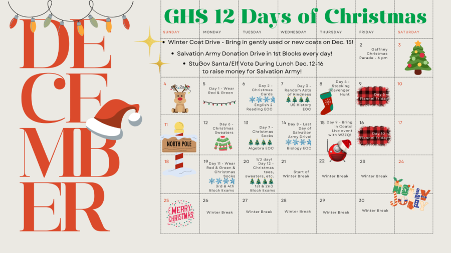 GHS 12 Days of Christmas
